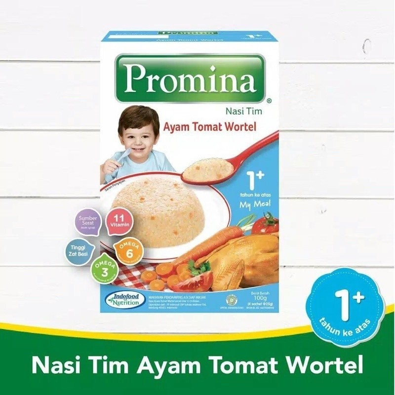 PROMINA NASI TIM AYAM KAMPUNG WORTEL TOMAT