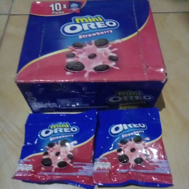 

Mini OREO 10 x 20 gr Strawberry