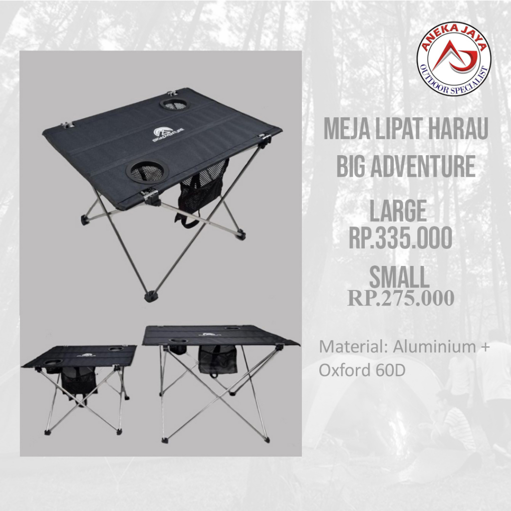 MEJA LIPAT HARAU BIG ADVENTURE