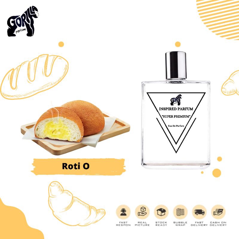 parfum Aroma Roti O Boy Caffe Vanilla parfume minyak wangi