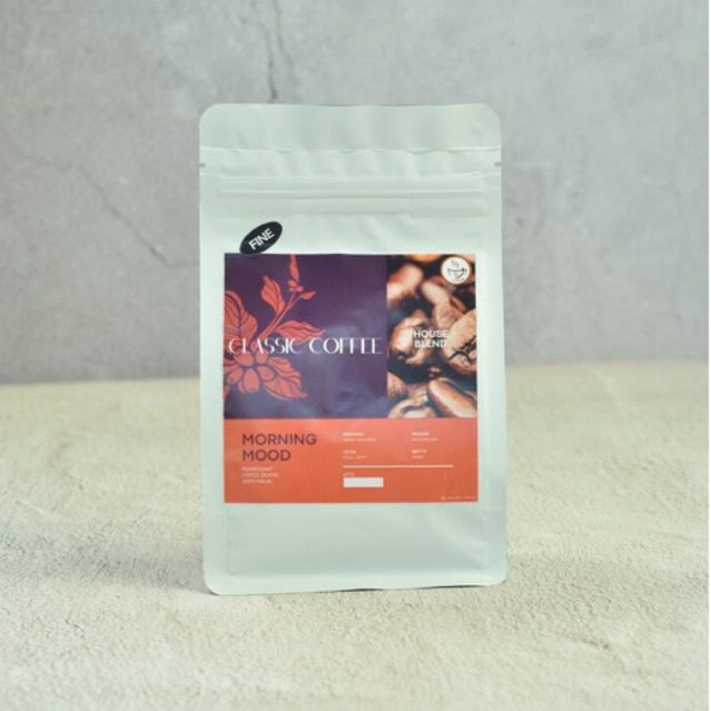 

*Classic Coffee* Morning Mood House Blend Kopi Giling/ Beans