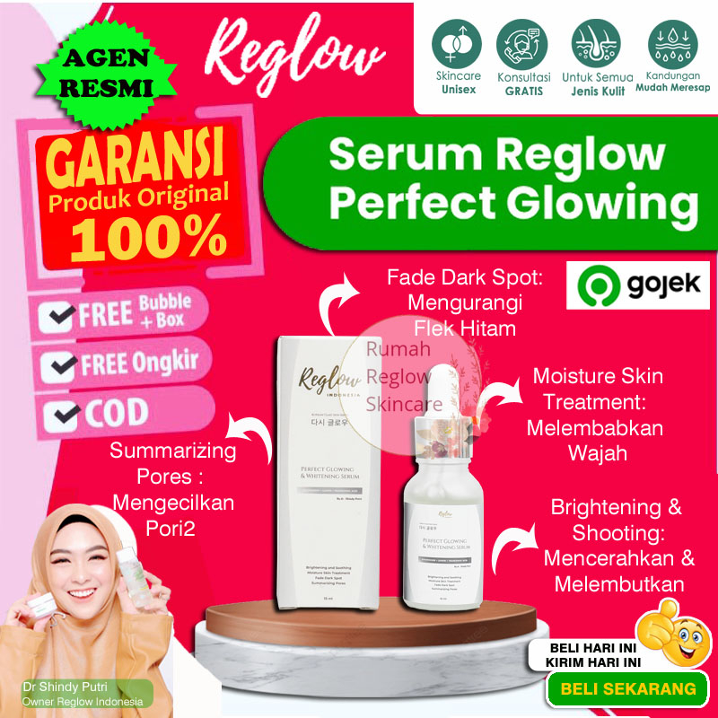 SERUM REGLOW acne reglow serum reglow serumskincare original dr. shindy redglow doctor shindy reglow