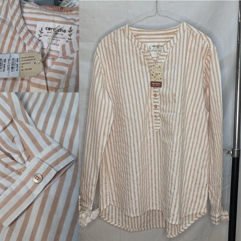 Kemeja Blouse Corniche country