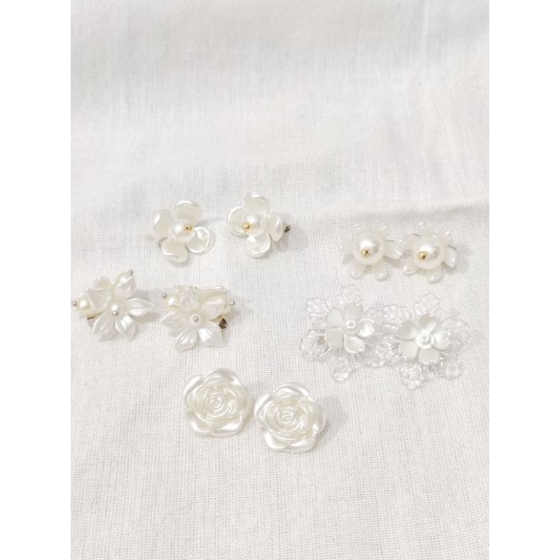 Anting Hijab/Bros Jilbab Bunga