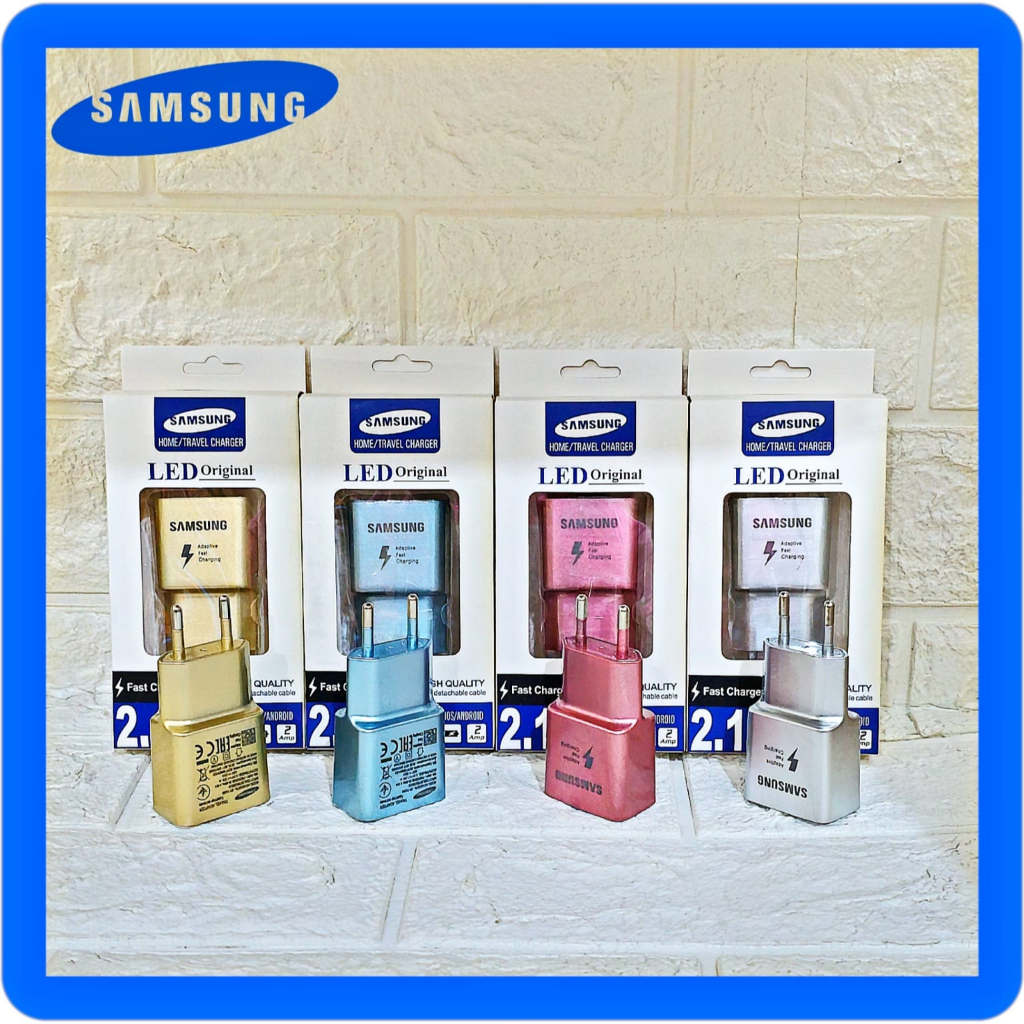 Batok cas Kepala Charger Adaptor Samsung 2A 1 USB ALL Android 2 Ampere EP-TA200