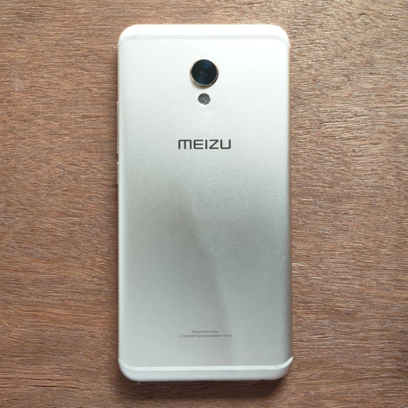 Backdoor Tutup belakang Tombol power Meizu MX6 M685H Original copotan