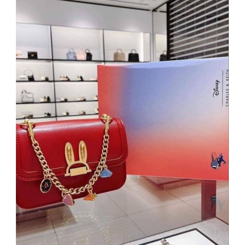 CK Judy Hopps Metallic Accent Bag GIFTSET include BOX