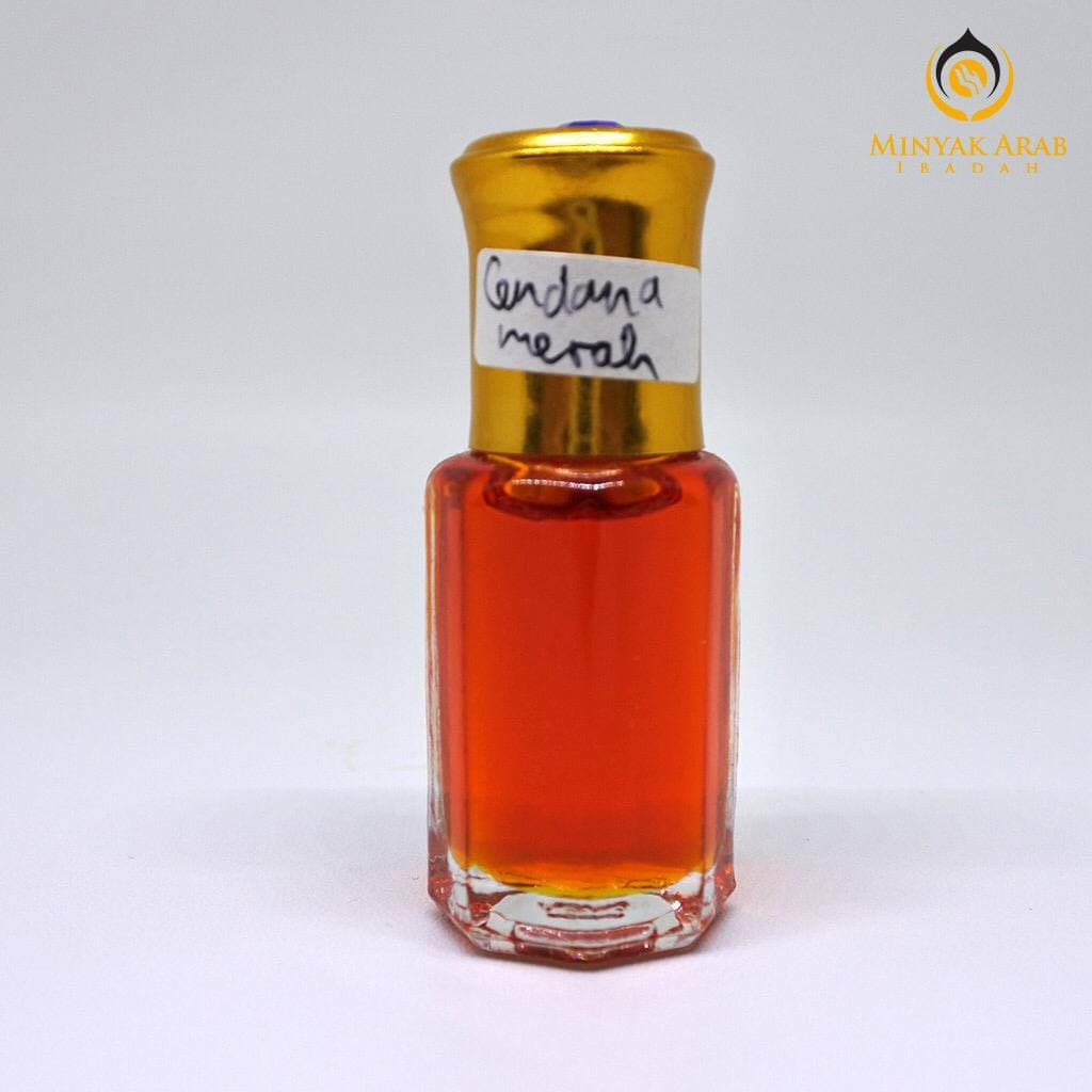 MINYAK CENDANA MERAH 3ML 6ML 12ML MINYAK ARAB IBADAH MURNI KENTAL BIBIT