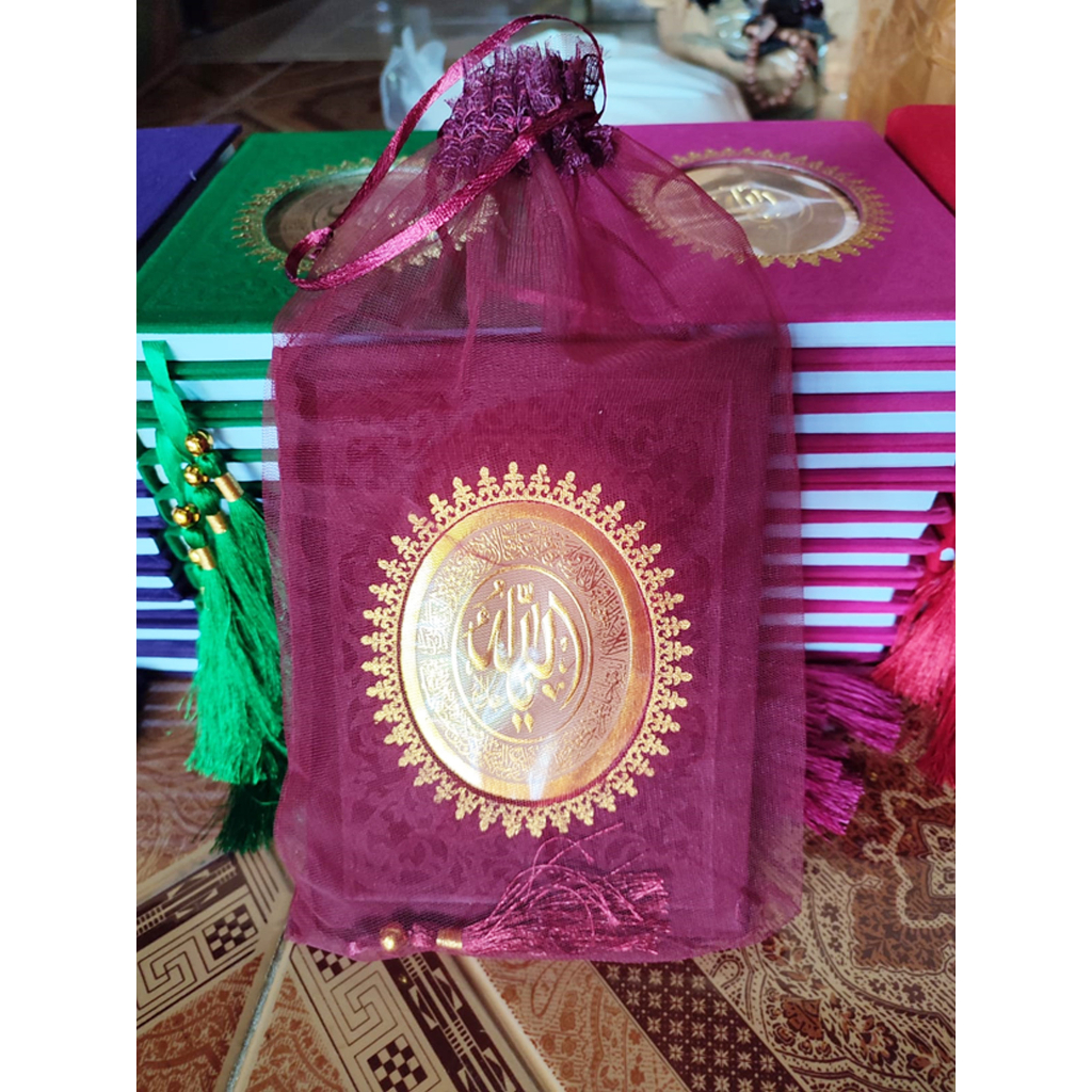 BUKU YASIN & TAHLIL HARD COVER ISI 224 HALAMAN PLUS KANTONG TILE & TASBIH