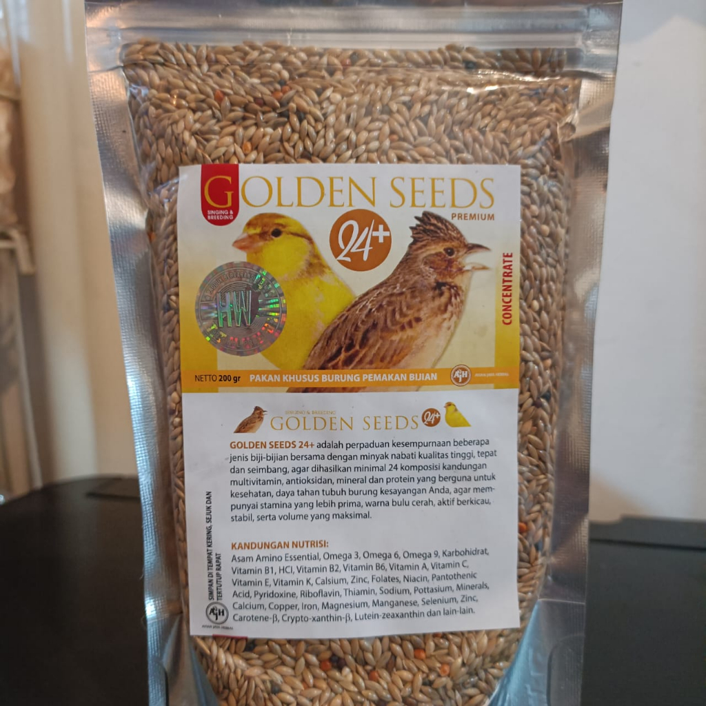 Golden Seed Branjangan pakan burung branjangan kenari macet bunyi dan lomba