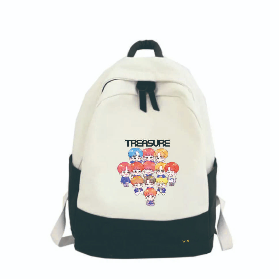 Tas treasure kpop sekolah slempang gandong gendong slempang serut pria wanita murah terbaru premium