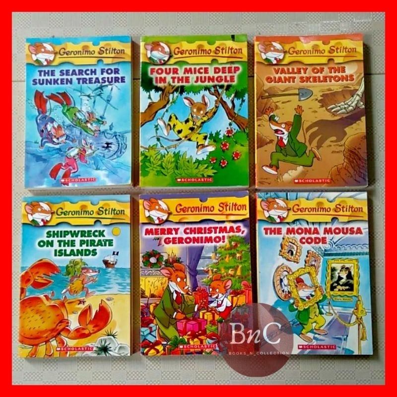 Buku Geronimo stilton thea stilton inggris bekas