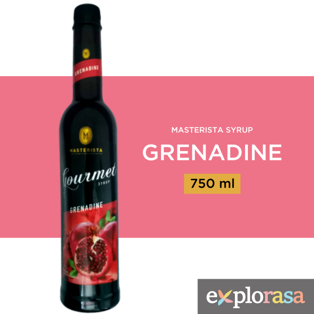 

Sirup/Syrup/Sirop Minuman Masterista - Grenadine Syrup 750 ml