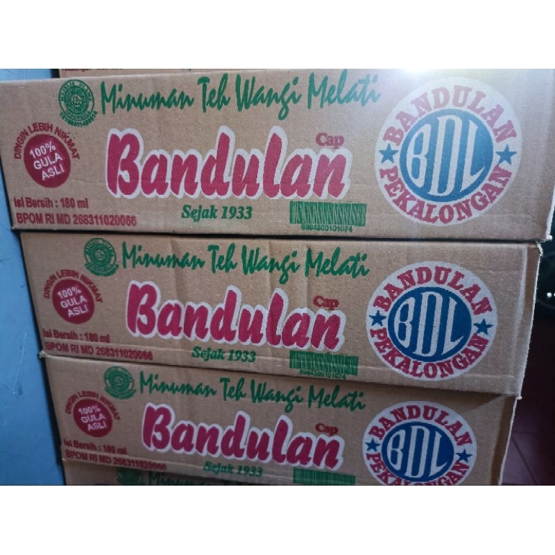 

Ready Teh Bandulan 1 dus 24 cup x 180ml free packing bubble wrap