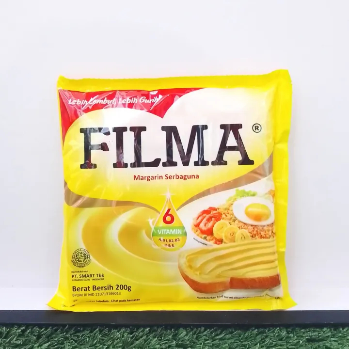 

Margarin Filma 200g - Mentega Filma 200g - Margarin sebaguna | BPOM RI ✅