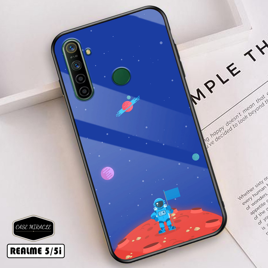 Case REALME 5 / REALME 5i - Casing REALME 5 / REALME 5i Terbaru CASE MIRACLE [ 45 ] Cassing Hp - Sil