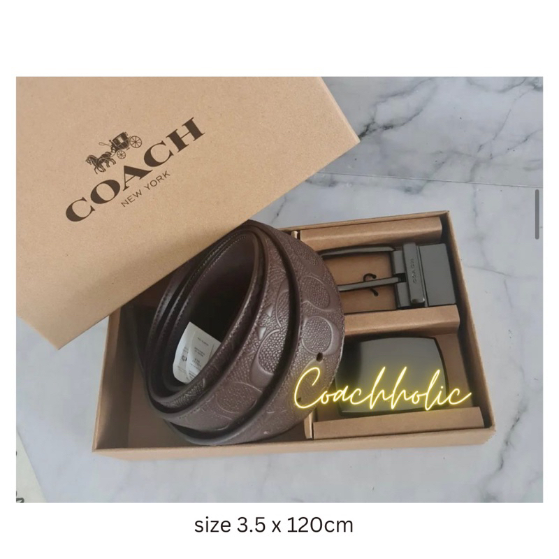 coach belt men
