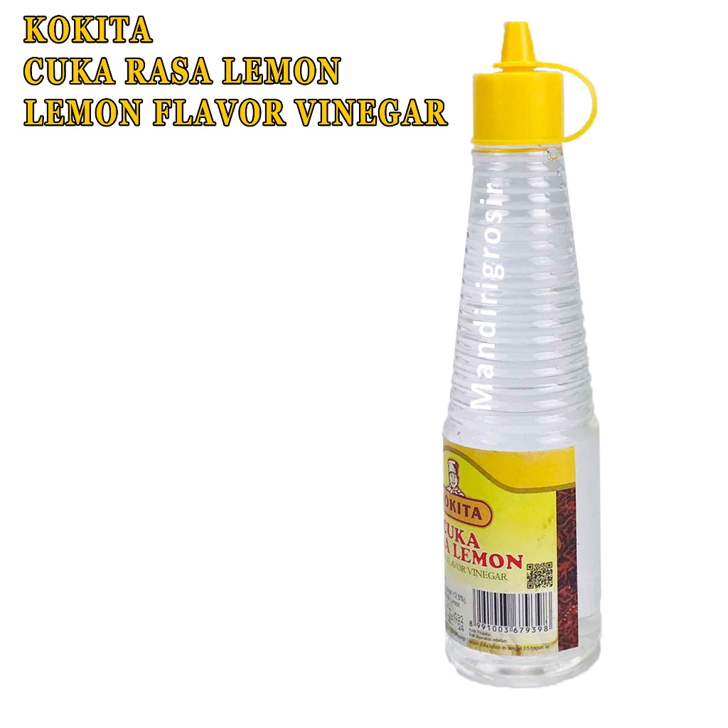 Cuka Rasa Lemon* Kokita* Lemon Flavor Vinegar* 130ml