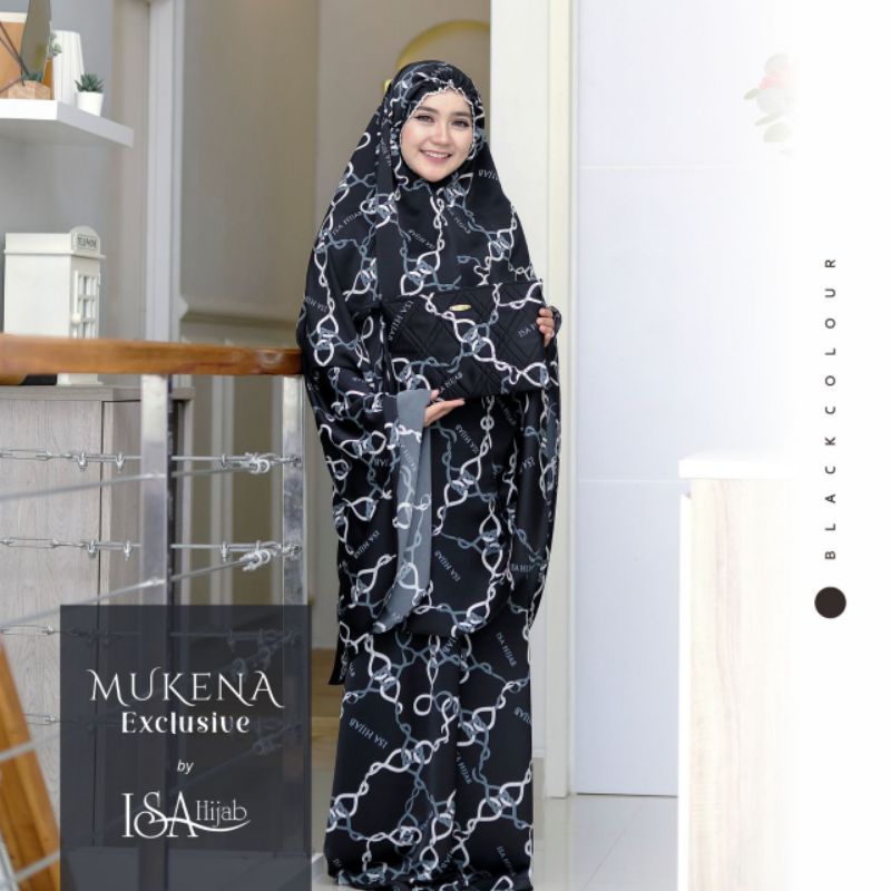 Mukena Exclisive Isa Hijab Mukenah Dewasa Roberto Calvali Printing