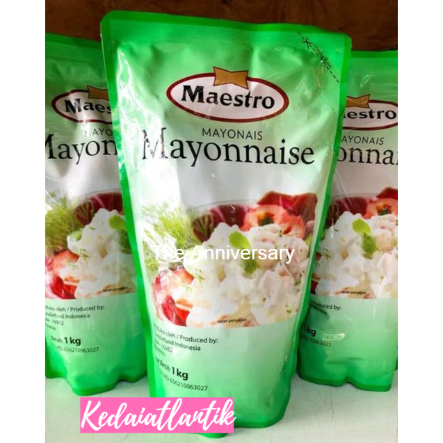 

Maestro saus mayo mayonaise mayones 1kg , 180gr