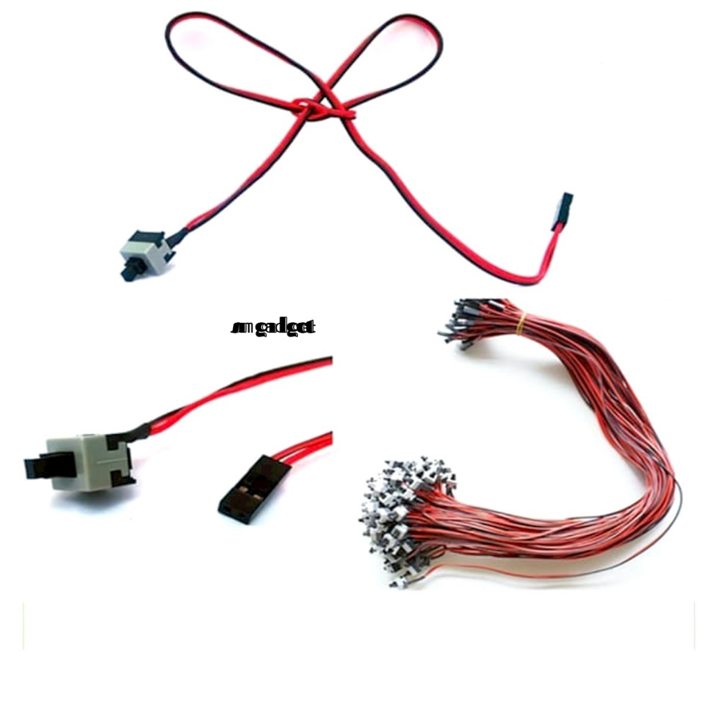 Kabel Tombol Power / Reset Switch Front Panel Komputer PC panel switch