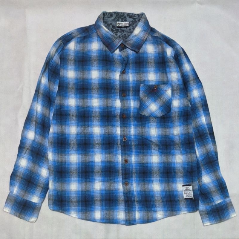 Kemeja Flanel Veterano T&C Surf Hawaii Original Second