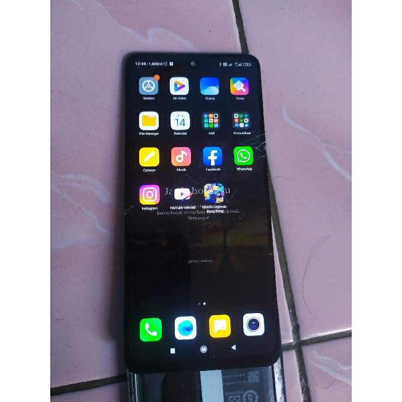 lcd redmi note 9 pro minus