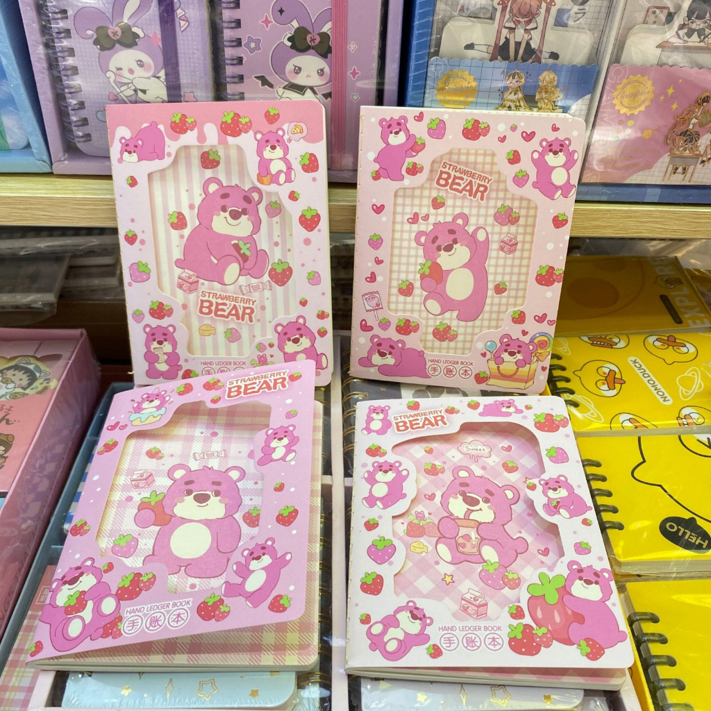 MINI NOTEBOOK SANRIO ATS ALAT TULIS SEKOLAH BUKU CATATAN SANRIO MEMO SANRIO STRAWBERRY BEAR KUROMI MINI BOOK BUKU MEMO KECIL CINAMORROL MINI DIARY SANRIO @banyak