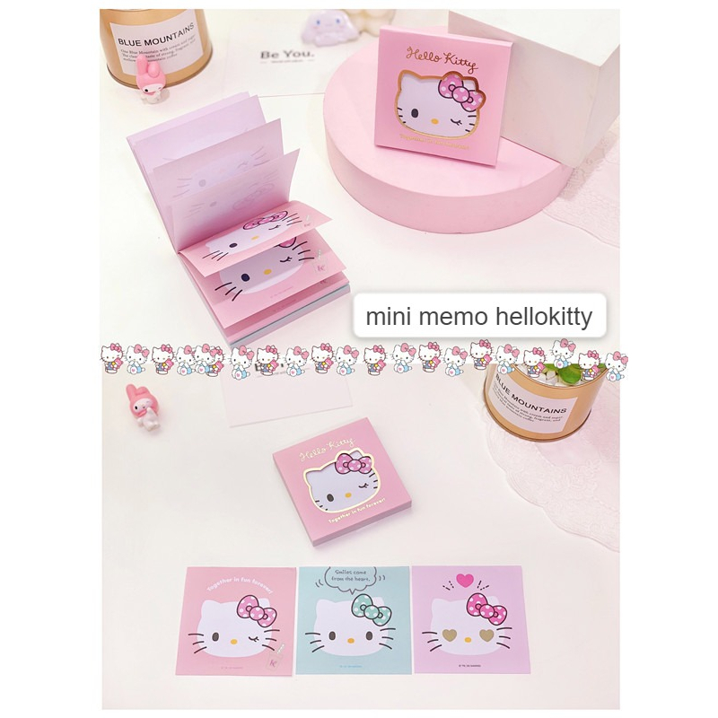 MINI NOTES MEMO SANRIO BUKU MINI MEMO STICKY NOTES SANRIO MEMO KECIL SANRIO MEMO KECIL LUCU STIKY NOTES LUCU KERTAS PENGINGAT LUCU @banyak