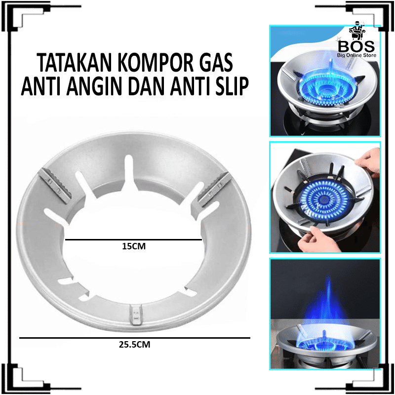 BOS TATAKAN KOMPOR GAS ANTI ANGIN DAN ANTI SLIP / TATAKAN COVER KOMPOR GAS UNIVERSAL