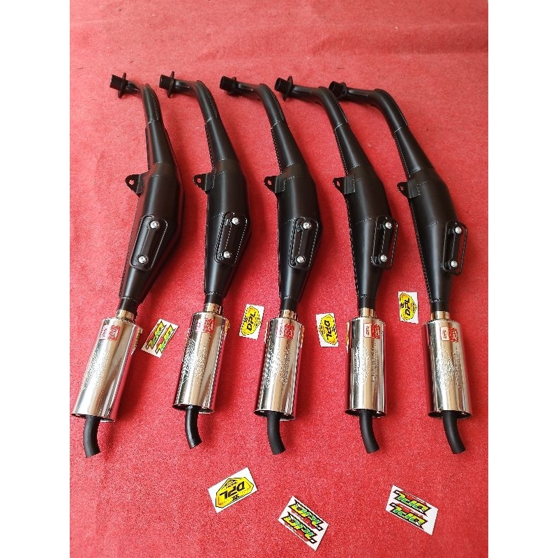 KNALPOT FIZR FORCE 1 F1ZR STANDAR RACING SUARA PREPET PREPET COPY AHM VND TYPE FUL SIRIP BY DPL RACI