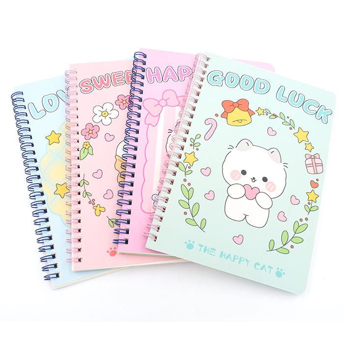 

Notebook Spiral A5 Happy Cat (WB-95410)