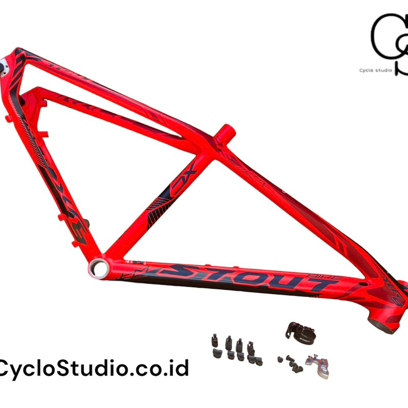 Frame Sepeda MTB Stout XR9 27.5 Alloy