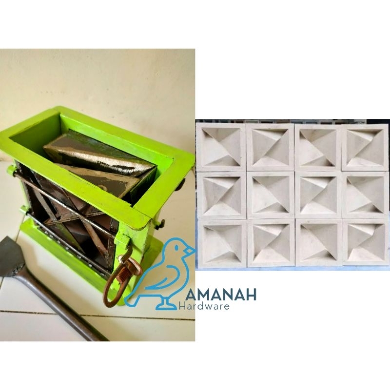 Cetakan loster angin-angin 2 muka.Model 05