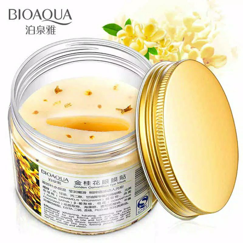 GOLDEN OSMANTHUS Eye Mask Penghilang Kerutan Kantung Mata Panda [ORI] MASKER MATA PANDA