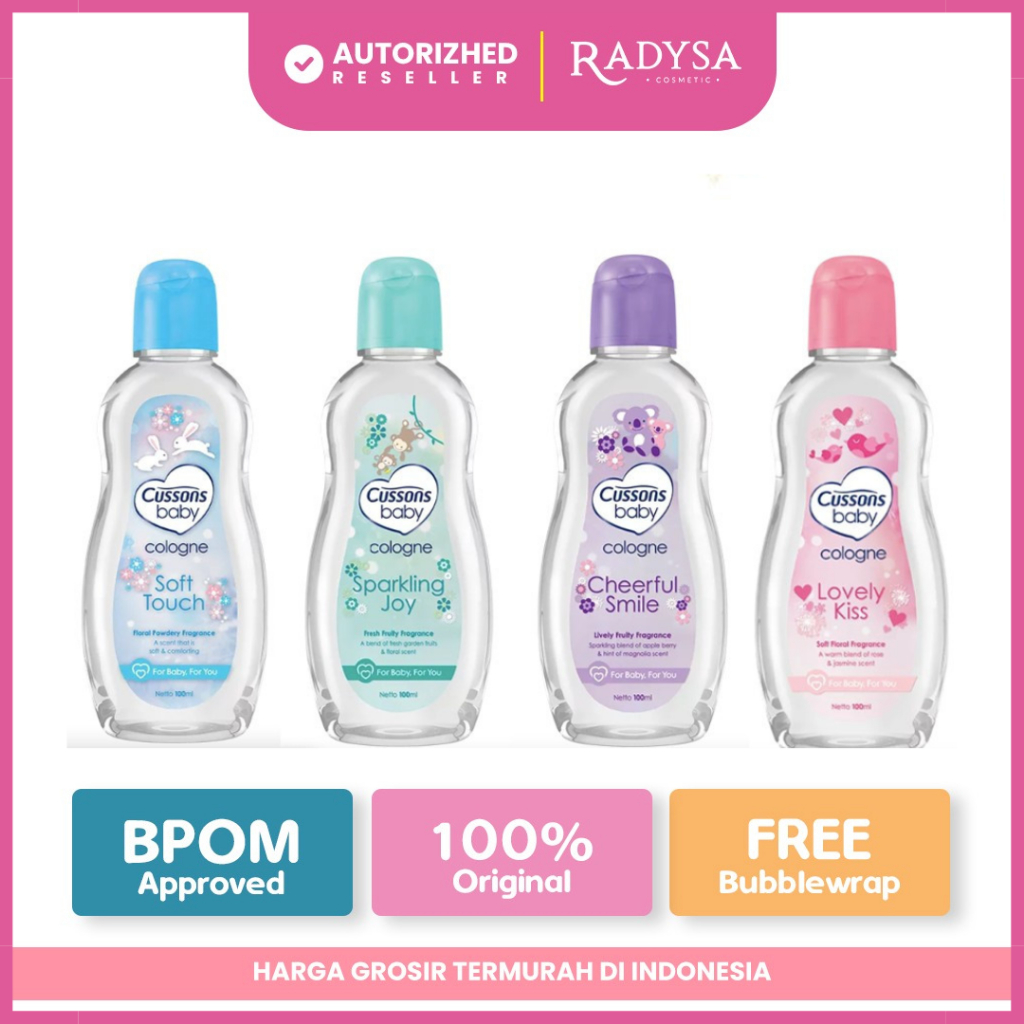 𝐑𝐀𝐃𝐘𝐒𝐀 - Cussons Baby Cologne - Minyak Wangi Bayi 100ml