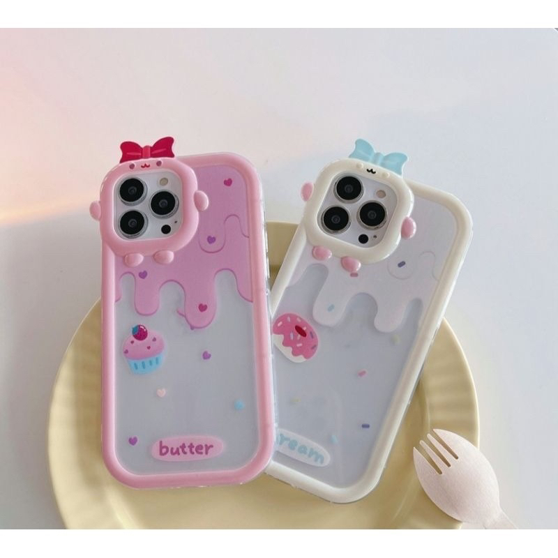 Softcase Cute pita Oppo A15 A15s A57 2022 A77S A17 A17K case monster 3D