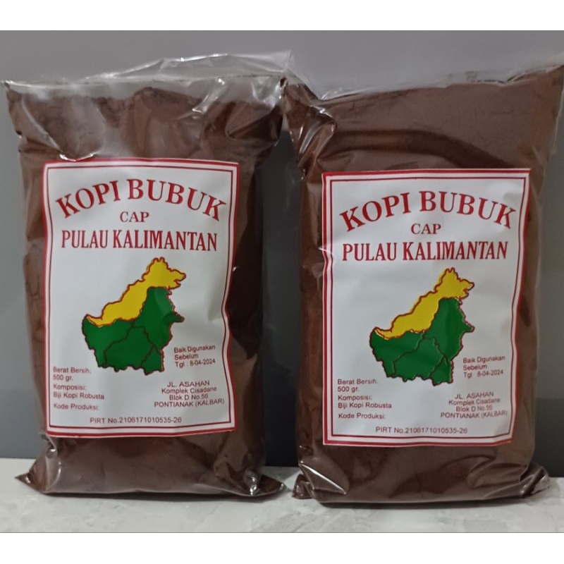 

KOPI ROBUSTA MERK KALIMANTAN GRADE AAA 500 gram