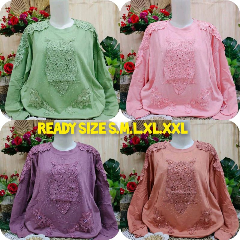 atasan wanita import renda