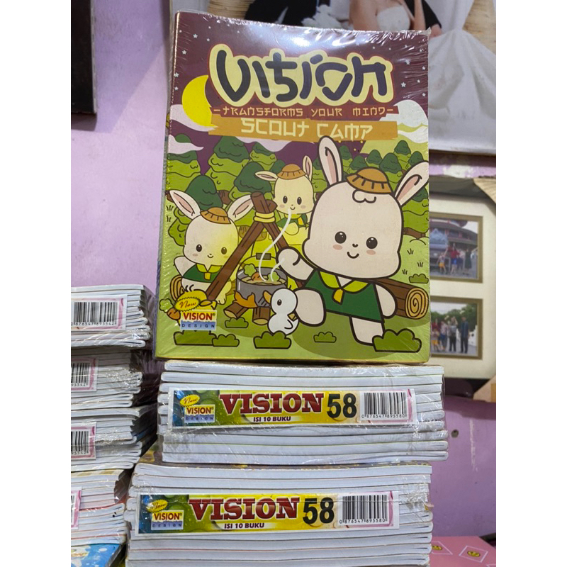 

Buku tulis vision 58