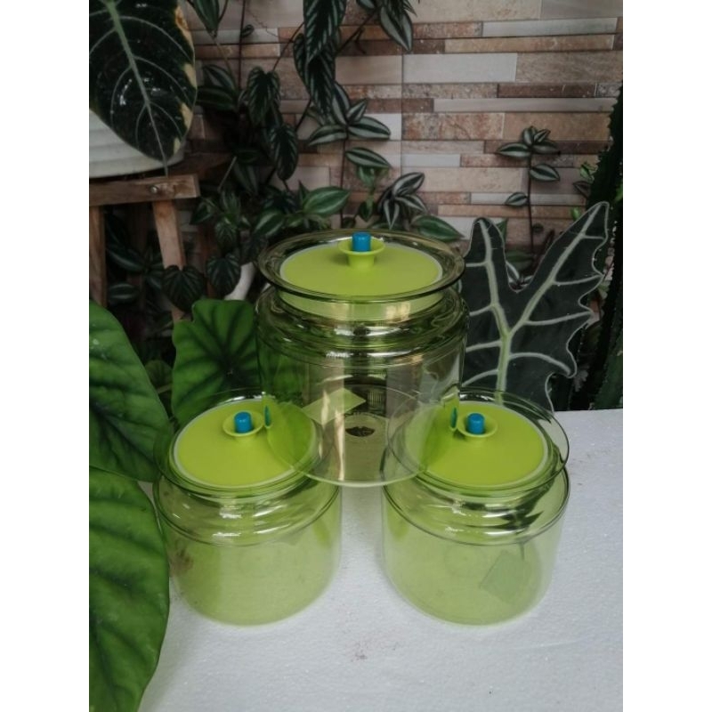 Cp Counterpart advance Toples kristal 3 pcs Tupperware