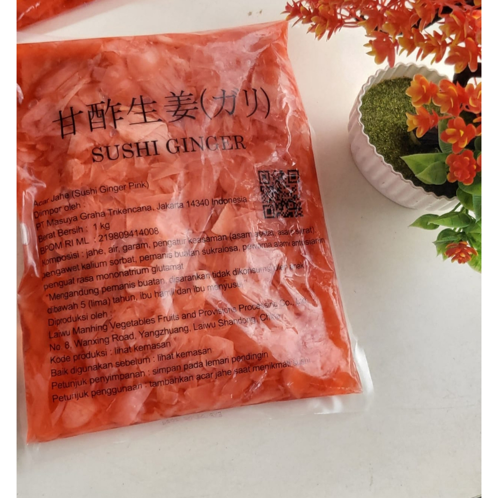 

Sushi Gari / Acar Jahe / Ginger Pickle Pink 1KG