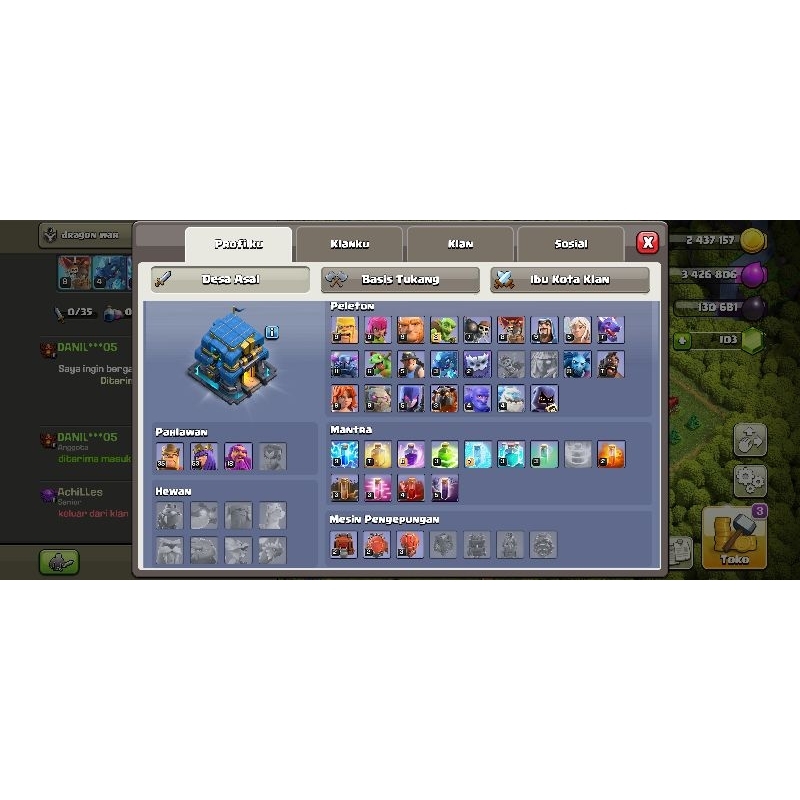 akun coc