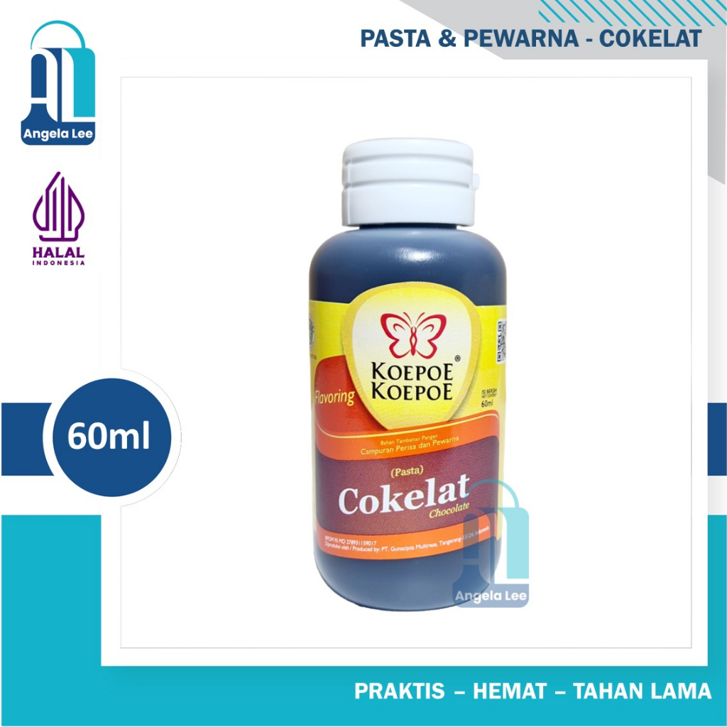 Koepoe Koepoe Perisa Pewarna Makanan Pasta Cokelat Coklat Stroberi Koepoe 60ml