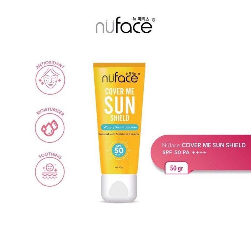 NUFACE Cover Me Sun Shield I Sunscreen