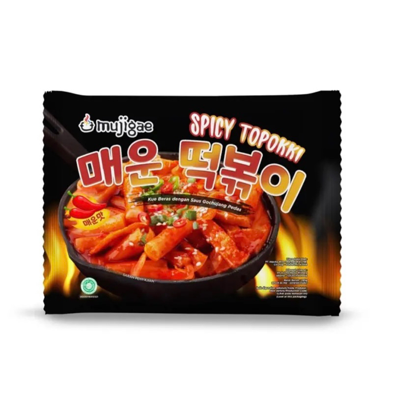 

Mujigae spicy topokki 195 gr