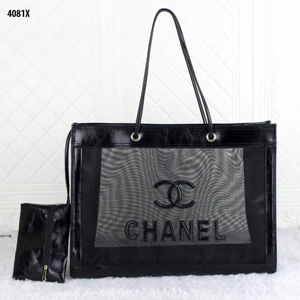 CH MESH TOTE BAG 4081X (WITH BOX)