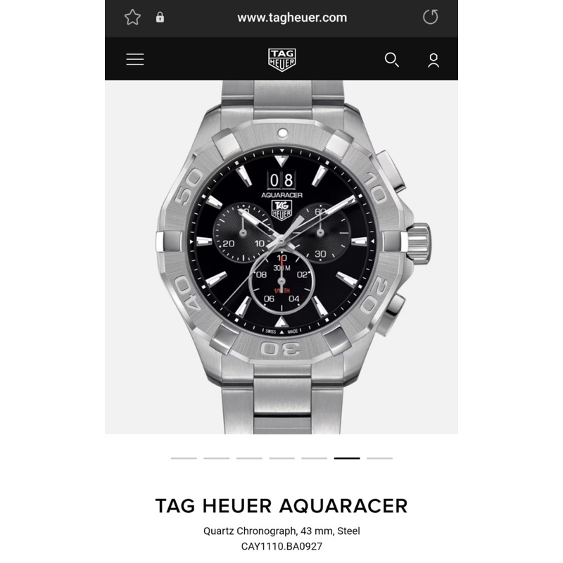 TAG HEUER AQUARACER