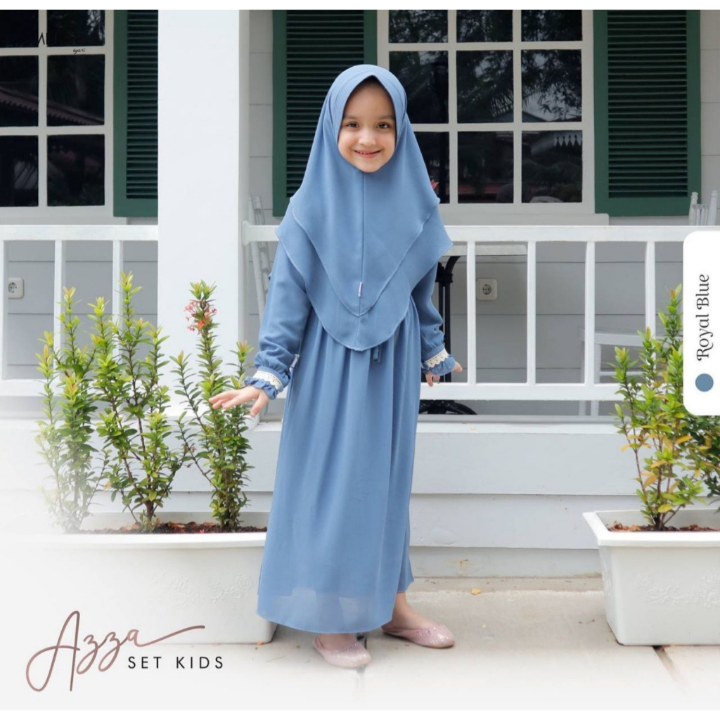 Gamis Anak Perempuan Meilee Original Azza Series