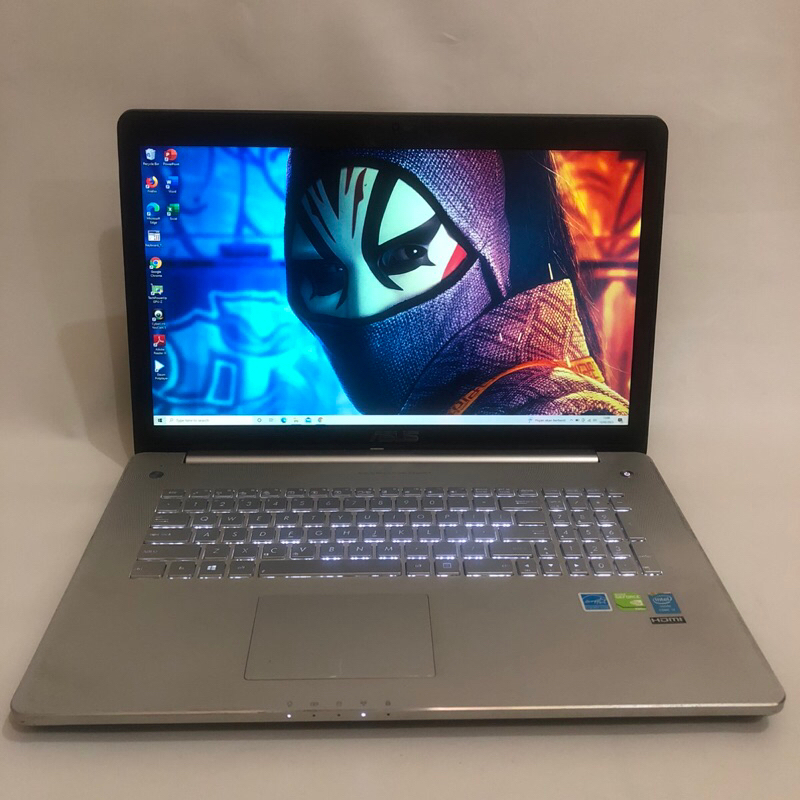 Laptop Gaming Rendering - Asus N750JV - Core i7 4700HQ - Nvidia 4GB - Ram 16GB